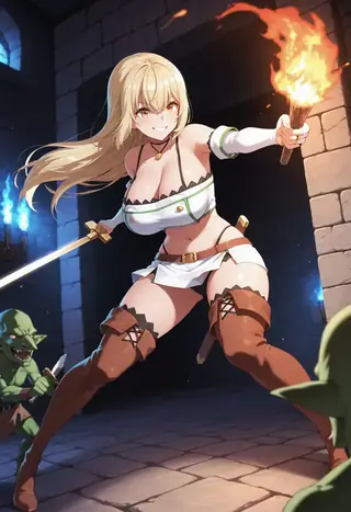 Aria S Rank Monster no “Behemoth” da kedo, Neko to Machigawarete Elf Musume no Kishi / Beheneko: The Elf Girl’s Cat is