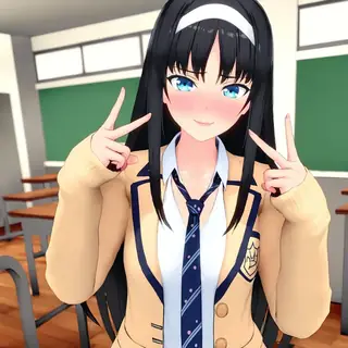 Blendy 3D Style/Akiha for SDXL ILL