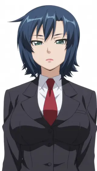 Kazama Rin [Genkaku Cool na Sensei ga Aheboteochi!] Commission