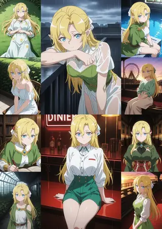 Sasha [My Gift LVL 9999 Unlimited Gacha] IllustriousXL
