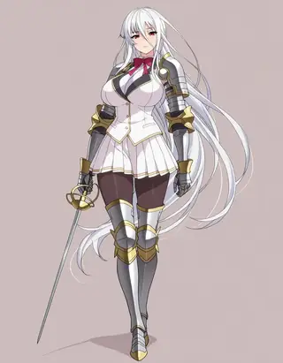 Ruriko Miyako: [Sei Brunehilde Gakuen Shoujo Kishidan to Junpaku no Panty The Animation (OVA)] 都 瑠璃子