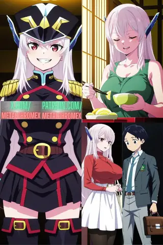 Kyouka Uzen and Yuuki Wakura (Chained Soldier/Mato Seihei no Slave)