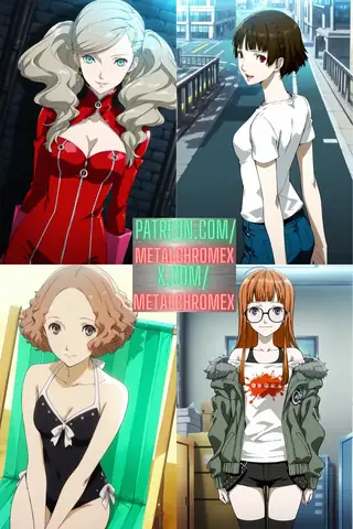 Persona 5/Shigenori Soejima art style 3 versions!