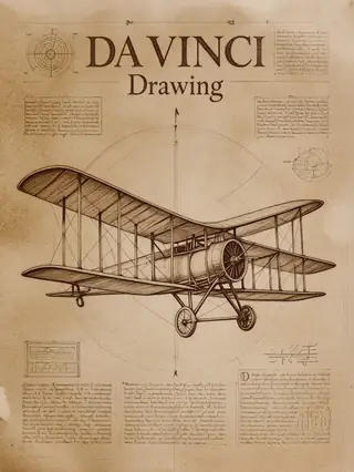 Da Vinci Drawing style CE V01 Z Image Turbo