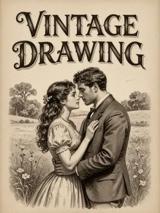 Vintage Drawing CE V01a Z Image Turbo