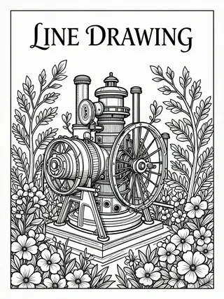 Line Drawing CE V03 Z Image Turbo