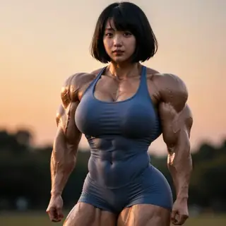 Female Hypermuscle ZImageTurbo