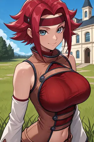 Kallen Stadtfeld/カレン・シュタットフェルト (Code Geass) SDXL LoRA | 6 Outfits [Illustrious]