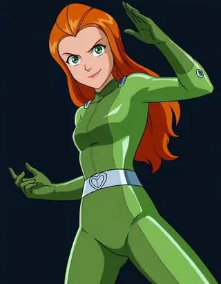 Samantha (Totally Spies!) [Commission]