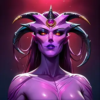 Slaanesh Demon IL Warhammmer 40K