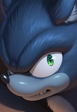 Sonic the Werehog(Illustrious)