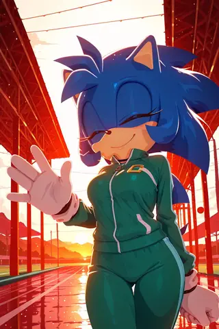Transgender/Genderbent Sonic the Hedgehog Character LoRa