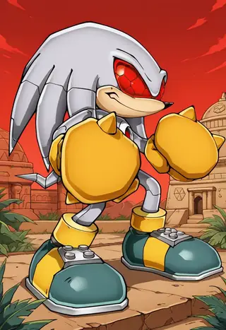 Mecha Knuckles Sonic Series