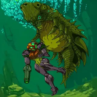 Draygon super metroid