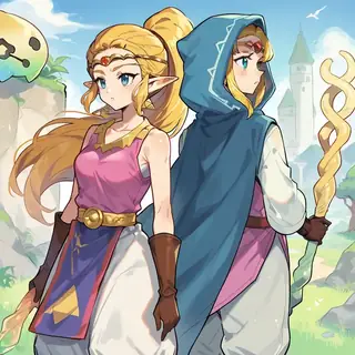 Princess Zelda Echoes of Wisdom Pony