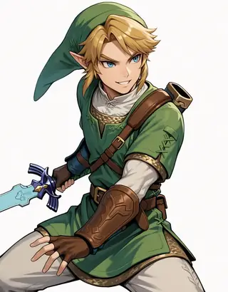 Link (The Legend of Zelda: Twilight Princess) |2 Outfits| [Illustrious] Character Lora Hero V1
