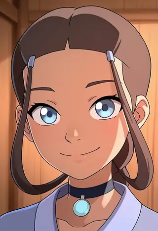 Avatar: The Last Airbender series style and characters Katara, Sokka, Aang, Toph, Suki, Zuko The Legend of Aang
