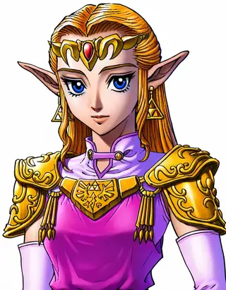 Adult Princess Zelda (The Legend of Zelda: Ocarina of Time) Official Art Style [Illustrious XL]