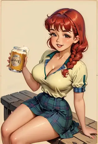 Vintage 40s illustration Illustrious v1.0