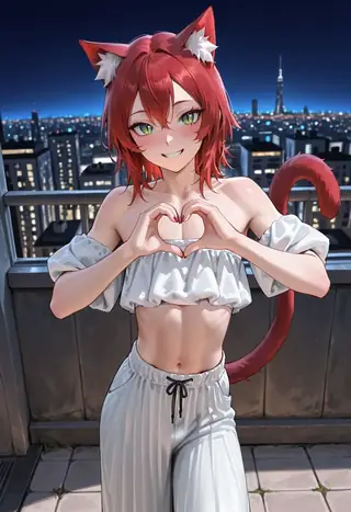 Frills top and pants