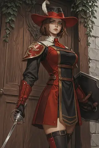 Red Mage Artifact/AF "Warlock's" Armor (Final Fantasy XI)