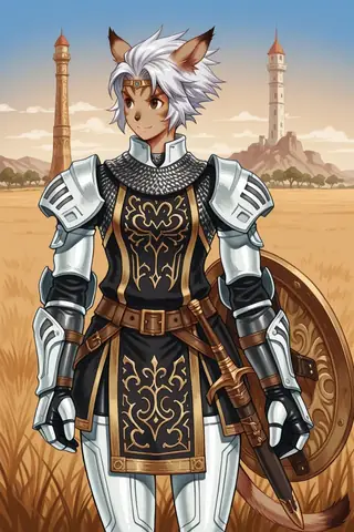 Paladin Artifact/AF "Gallant" & "Valor" Armors (Final Fantasy XI)