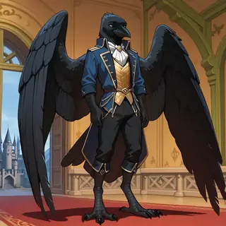 Anthro Crow / Raven