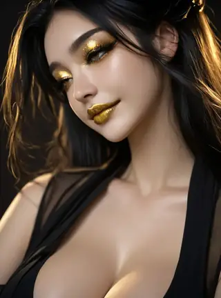 Villainess Metallic Makeup