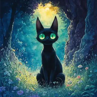Dark Ghibli Fairytales Klein9B