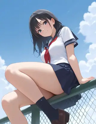 Sitting on Pole, Sitting on Fence