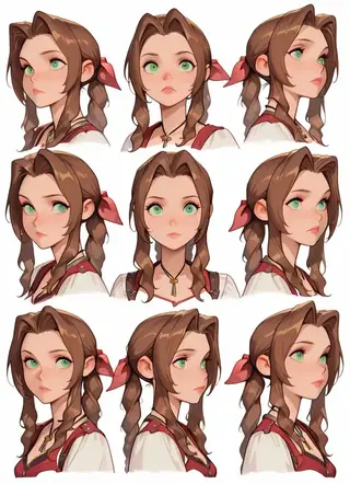 Character's Expression Sheet