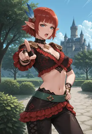 Lilisette (Final Fantasy XI) (+Dancer Armor Set)