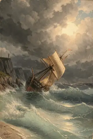 Ivan Aivazovsky by Fascium