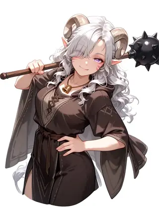 Spiked mace