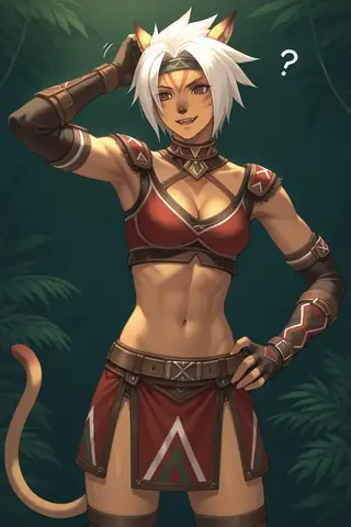 Mithra (In Game Style, +Mithran Armors) (Final Fantasy XI)