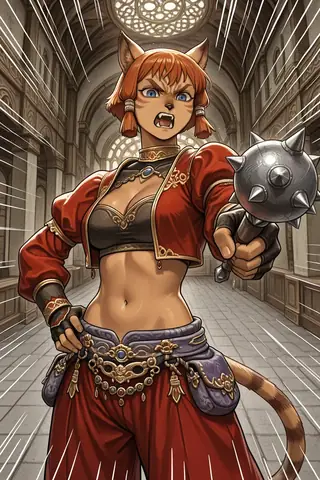 Naja Salaheem (+Nashira Manteel Armor Set) (Final Fantasy XI)