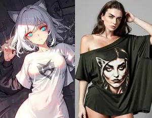 Oversized shirt