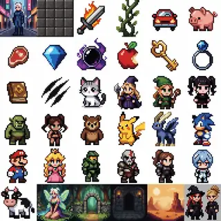 Krea 2 Pixel Art