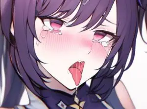 Ahegao iuui style