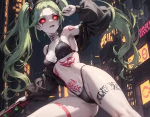 Rebecca/cyberpunk :edgerunners,