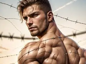 Barbed wires