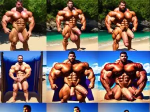 BulkedUp AI: Hyper Muscles & Anatomy (Male Human / Anthro)