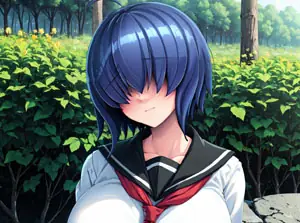 LoRA Mashimo Saaya / Mekakure (vndb)