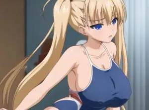 Oni Chichi Rebuild Hentai protagonist + style
