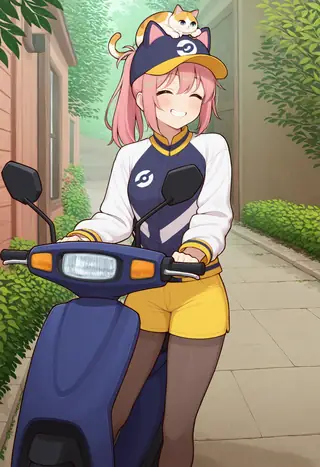Steam Delivery Girl [Character] (NoobAI)
