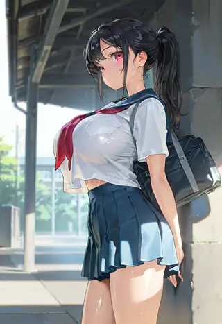 Breast curtains / Breast overhang