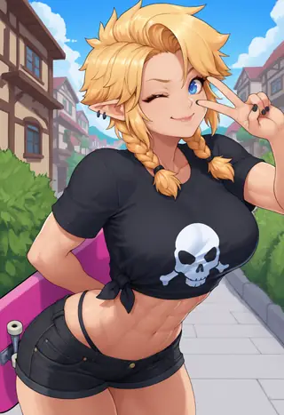 Sassy Elf NoobAi (Ronindude) | LoRA