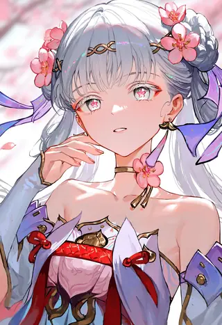 Character：今汐 桃夭灼灼 jinhsi (peach blossom) (wuthering_waves) 【Noob Vpred1.0】