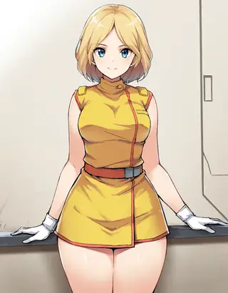 Female uniforms of the AEUG / Z Gundam / NoobAI