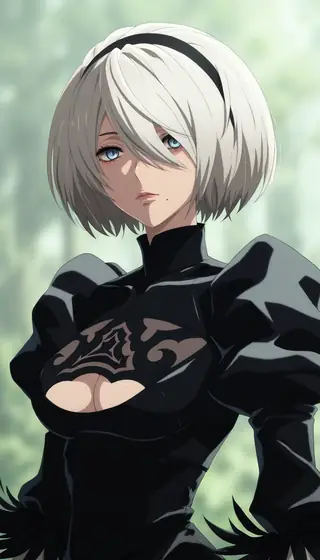 NieR Automata 2B| 尼尔自动人形2B Anime Ver